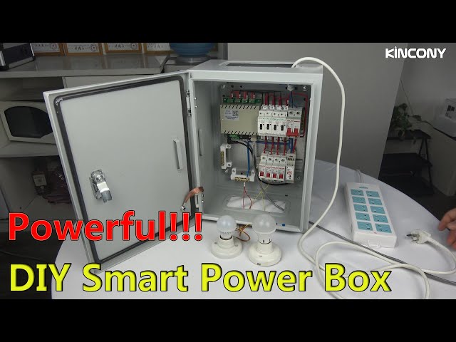 Home Automation Project DIY Smart Home Tech IOT Power Distribution Box