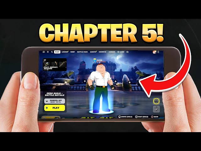 How to DOWNLOAD Fortnite Mobile on IOS & ANDROID! (Chapter 5)