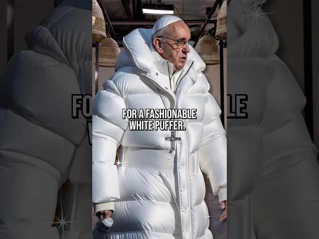 Why is the Pope Wearing Balenciaga? #shorts