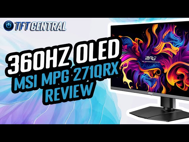 The BEST 27" OLED monitor available now? MSI MPG 271QRX review
