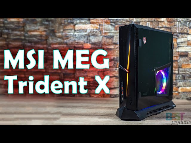 MSI MEG Trident X 10-1282US | Intel i7-10700K + GeForce RTX 3070 (UNBOXING)