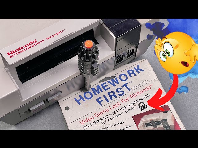 [1563] Old School Parental Controls (Homework First NES Lock)