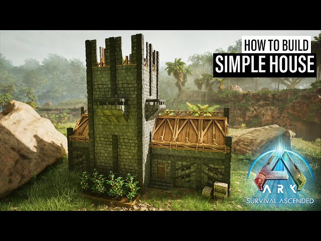 ARK: Survival Ascended | Simple House | Build Tutorial