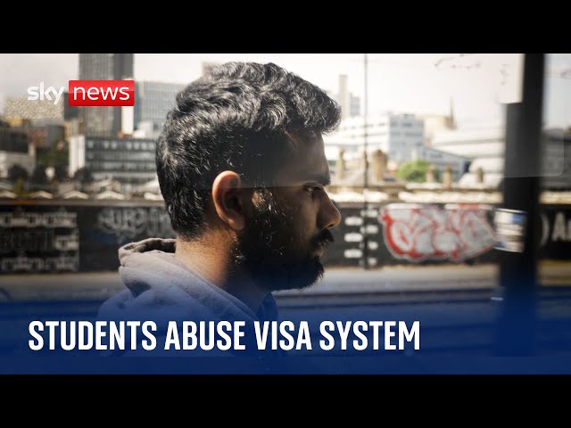 The foreign students exploiting the UK visa system