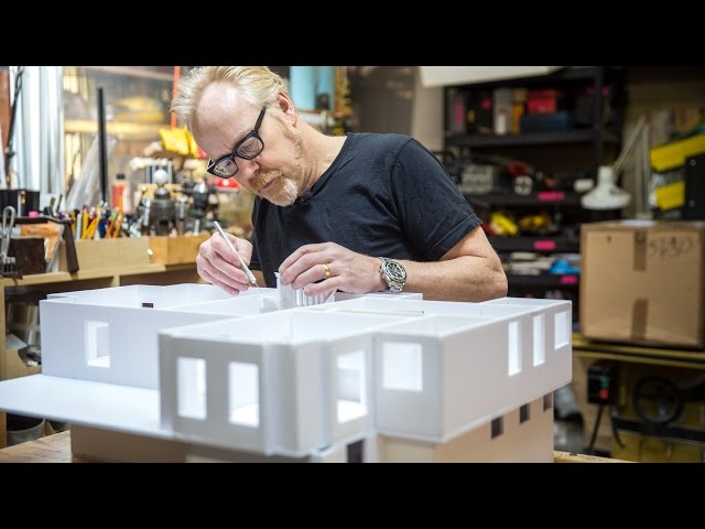 Adam Savage's One Day Builds: Foamcore House!