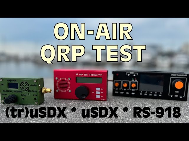 Comparing QRP Transceivers On-Air