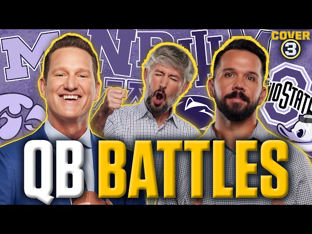 Big Ten QB Battles are WILD! Who starts at each school? | Cover 3 College Football