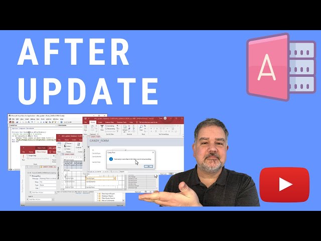 After Update on Form Controls in Microsoft Access
