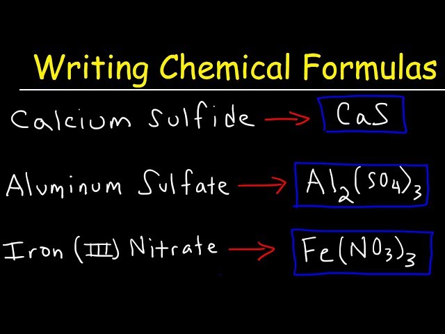 How To Write Ionic Formulas With Polyatomic Ions