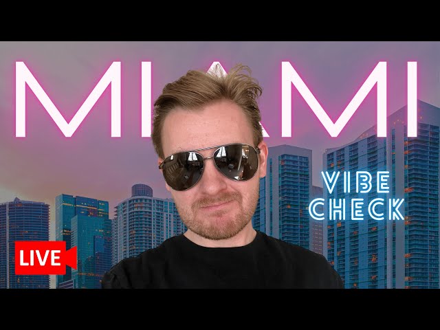 ⚡️ VIBE CHECK - Current Energy (ALL SIGNS)! [Live from Miami]