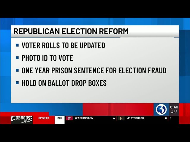 VIDEO: Lawmakers make election reform a top priority