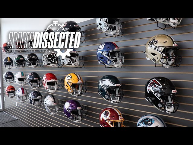 How a FOOTBALL HELMET is MADE at Riddell HQ | Sports Dissected
