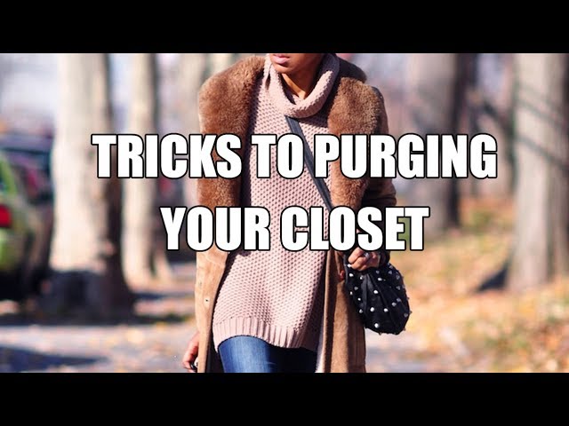 HOW TO PURGE YOUR CLOSET | MY HUGE COAT CLEAR OUT!!