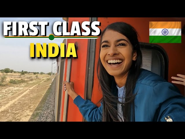 INDIA FIRST CLASS train is not what we expected!  🇮🇳