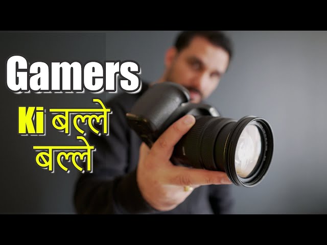 How To Use Canon Camera As High Quality Webcam Without Capture Card For Free - Hindi