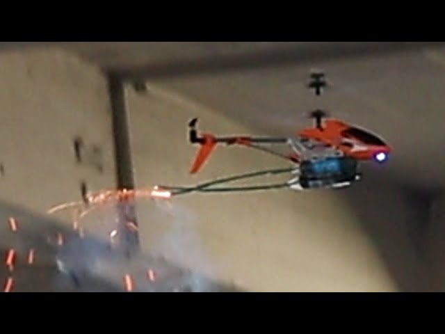 RC Helicopter Explosion with Torpedos... #shorts #short