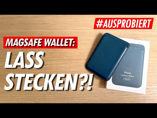 🍏 Apple Leder Wallet Test 🔴 Apple Magsafe Wallet Review: Meine Erfahrungen ✅