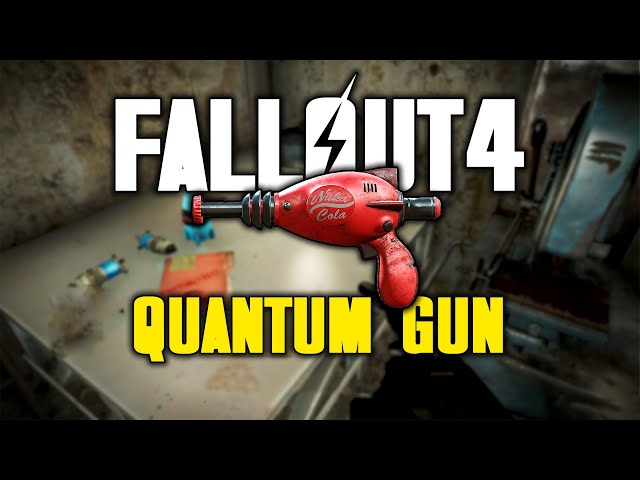 Fallout 4 - Secret Quantum Gun Thirst Zapper Weapon Location