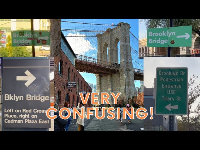 How to Get to the Brooklyn Bridge from High Street Subway Station (A)(C)