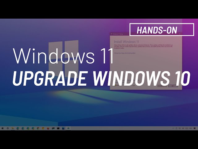 Windows 11: Upgrade from Windows 10