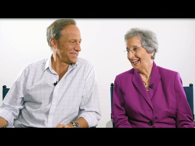 TV's Mike Rowe and His Mother, Peggy, on Her New Memoir