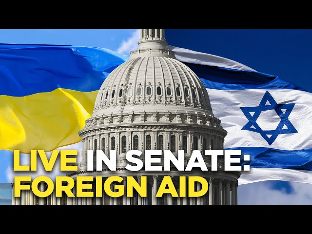 Watch: Senate procedural vote on foreign aid package, Apr. 24 session part 1