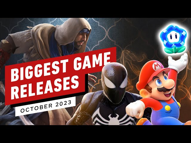 The Biggest Game Releases of October 2023