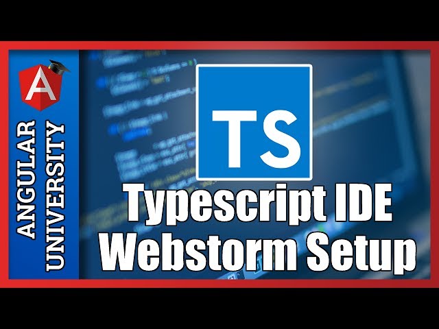 💥 Typescript 2 IDE - How To Setup Webstorm Step By Step