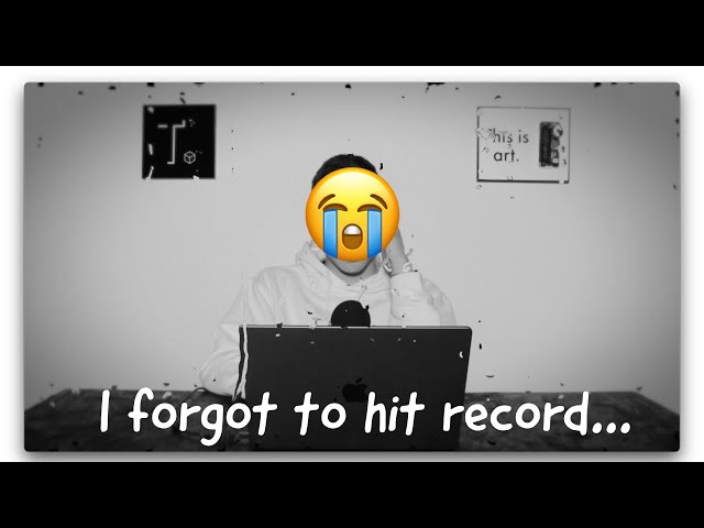 YouTuber forgets to press screen record...