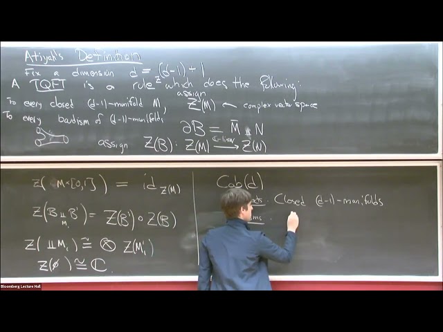 The Classification of Extended Topological Field Theories -Jacob Lurie