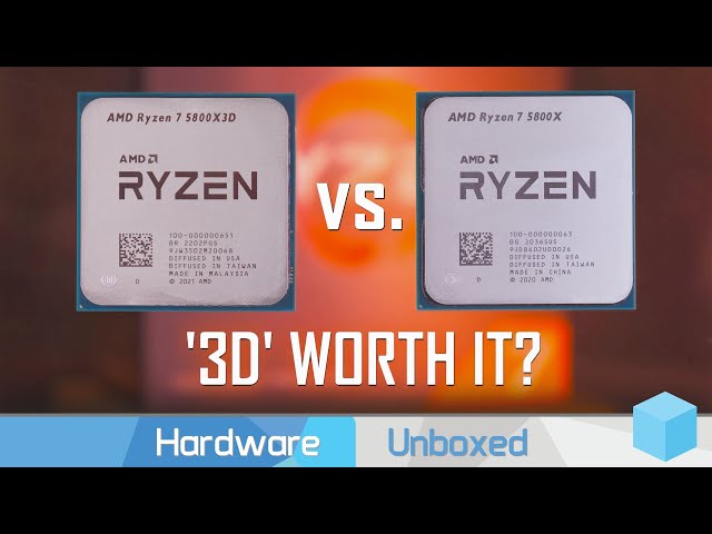 Ryzen 7 5800X or 5800X3D? 41 Game Benchmark 1080p, 1440p & 4K