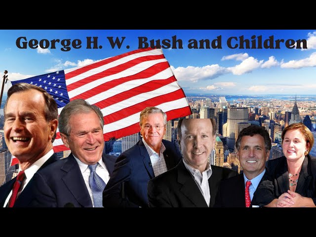 How many children does George Herbert Walker Bush have?