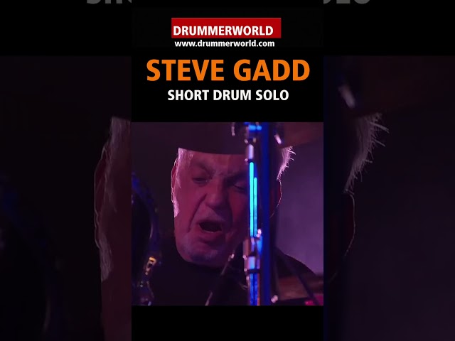 Steve Gadd: SHORT Drum Solo - 2024 -  #stevegadd  #drummerworld  #drumsolo