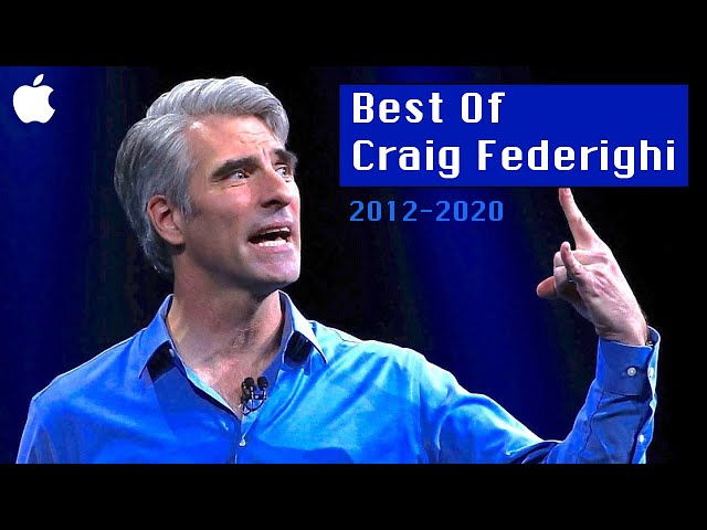 Craig Federighi Best Moments | 2012-2020