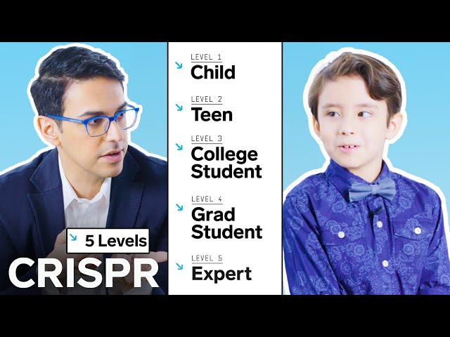 Biologist Explains One Concept in 5 Levels of Difficulty - CRISPR | WIRED