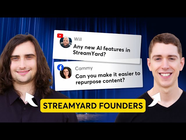 Ask StreamYard - New AI Feature For Repurposing Content (#272)