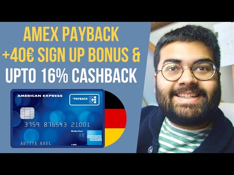 MASSIVE Cash Back: Why You NEED Amex Payback Credit Card in Germany: With 40 Euros Sign up Bonus 🇩🇪
