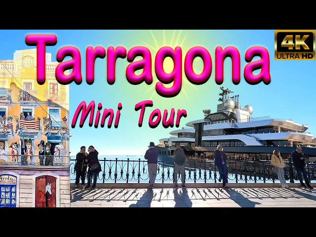 Tarragona, Why You MUST visit!  This Amazing City Has Everything! Roman Ruins, Shopping, Beach, 4K