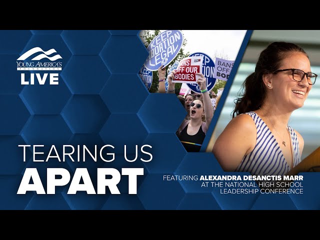 Tearing us apart | Alexandra DeSanctis Marr LIVE at NHSLC
