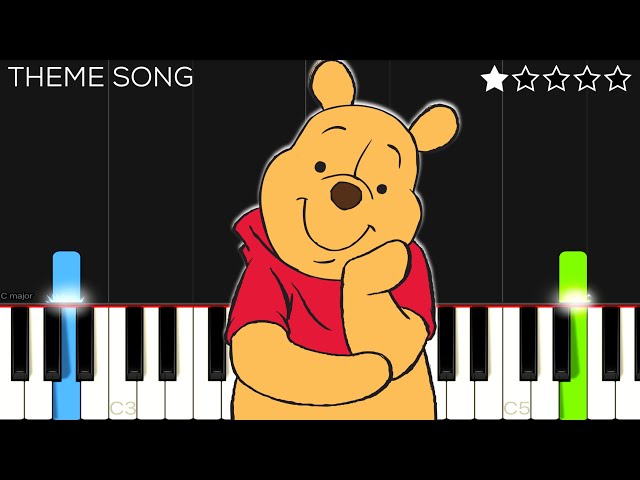 Winnie The Pooh Theme Song | EASY Piano Tutorial
