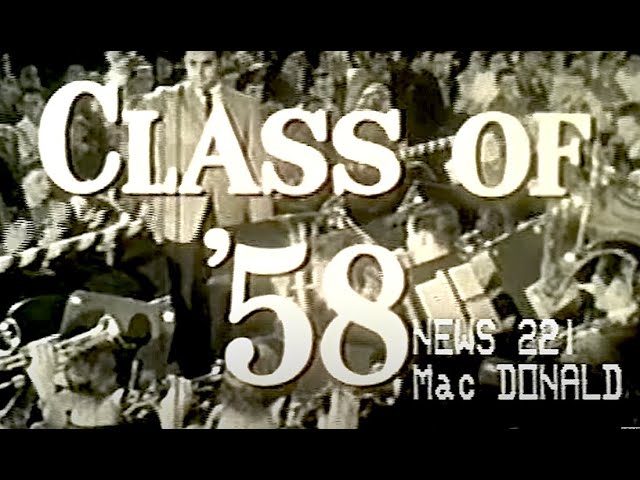 1958 - A Great Year To Be In High School. So Many Advantages. What Caused Them?