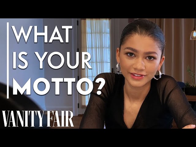 Zendaya Answers Personality Revealing Questions | Proust Questionnaire | Vanity Fair