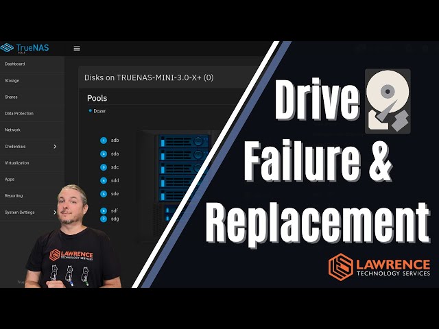 How To Replace A Failed Drive in TrueNAS Core or Scale