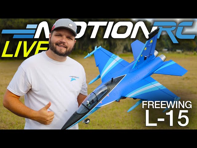 Unboxing the New Freewing L-15 JL-10 Falcon 64mm EDF Jet | Motion RC LIVE