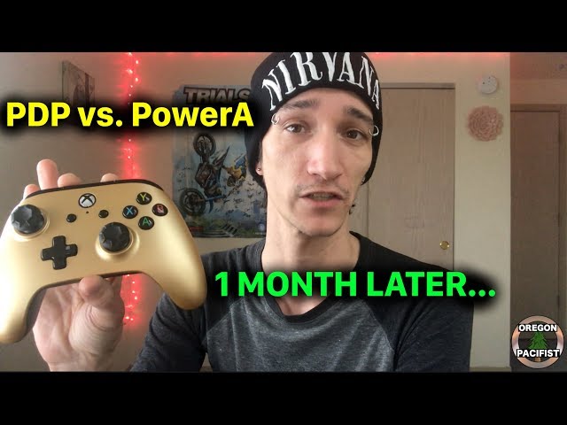 PDP vs. PowerA Xbox One Controller Comparison (1 Month Later...)