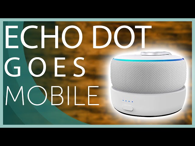 Take Your Alexa Echo Dot ANYWHERE with this GADGET