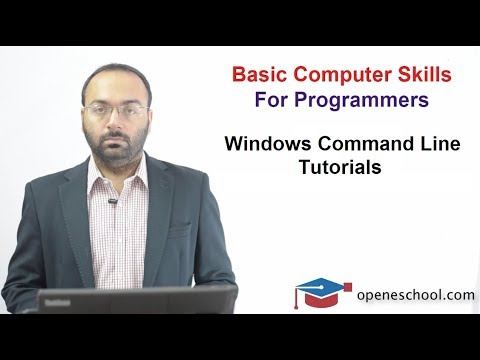 Windows Command Line (CLI) Tutorials