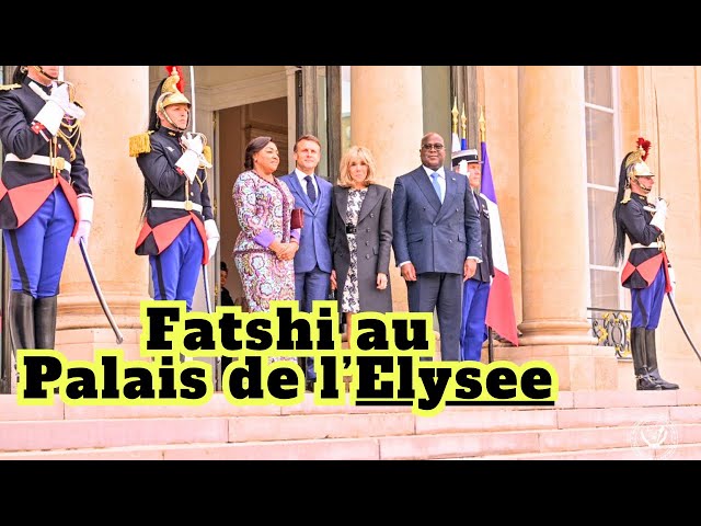 La visite de Tshisekedi au Palais de l'Élysée: Démystifier les rumeurs concernant le tapis rouge