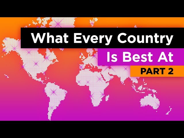 What Every Country in the World is Best At (Part 2)