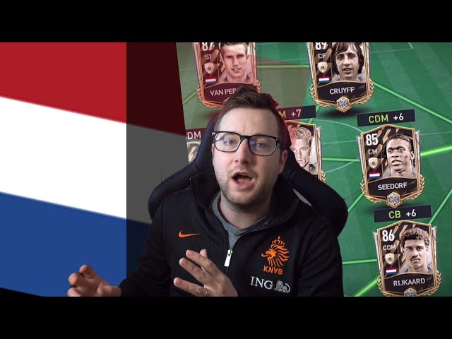 Full Netherlands Icon Squad Builder in FIFA Mobile 22!